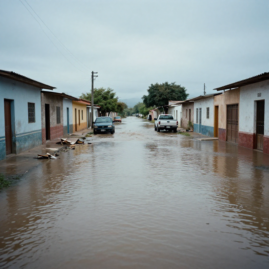 Desbordamiento del arroyo Zapotlanejo daña 46 viviendas y activa operativo estatal