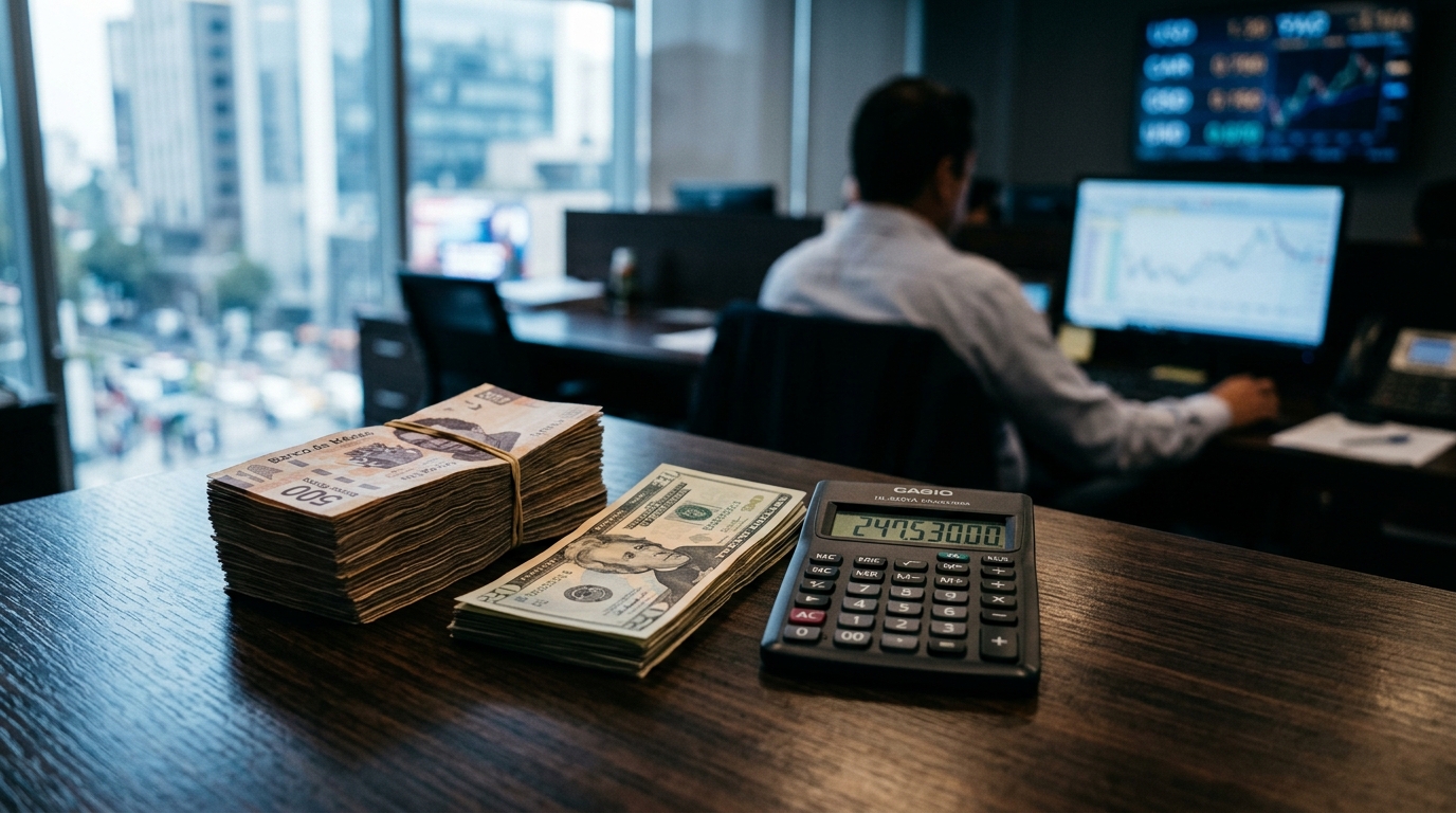 El peso acumula tres golpes en diez días y el dólar roza los 18