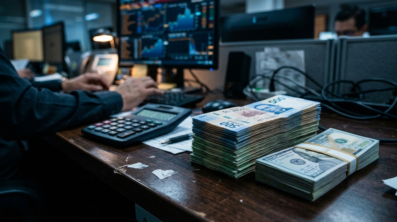 El peso se deprecia 1.8% y el dólar cierra sobre 18 desde marzo