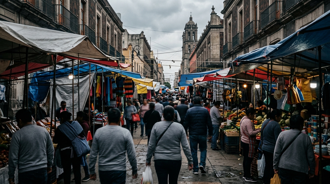 Economía informal alcanza cifra histórica y reabre el debate fiscal en México