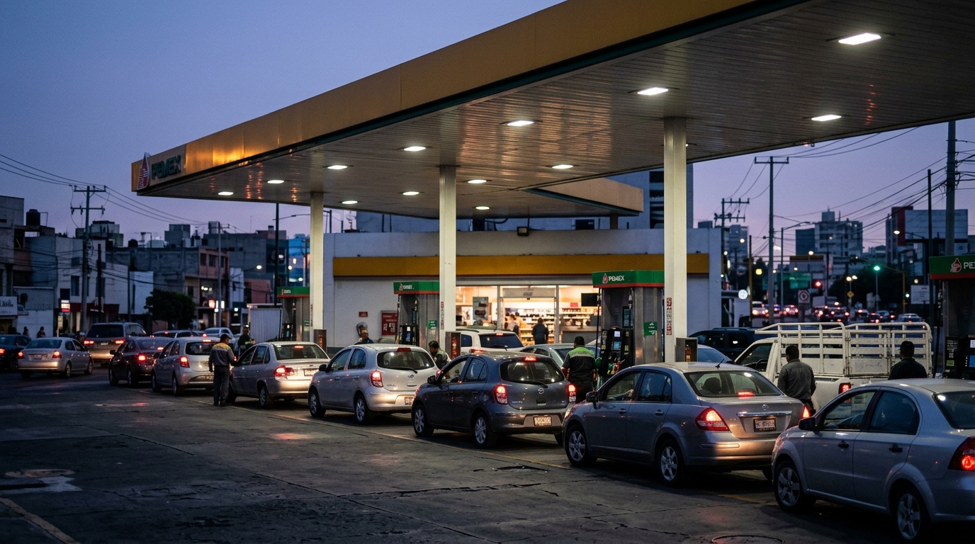 Mexico's Treasury Reactivates Premium Gasoline Subsidy, Holds Diesel IEPS at Annual Low