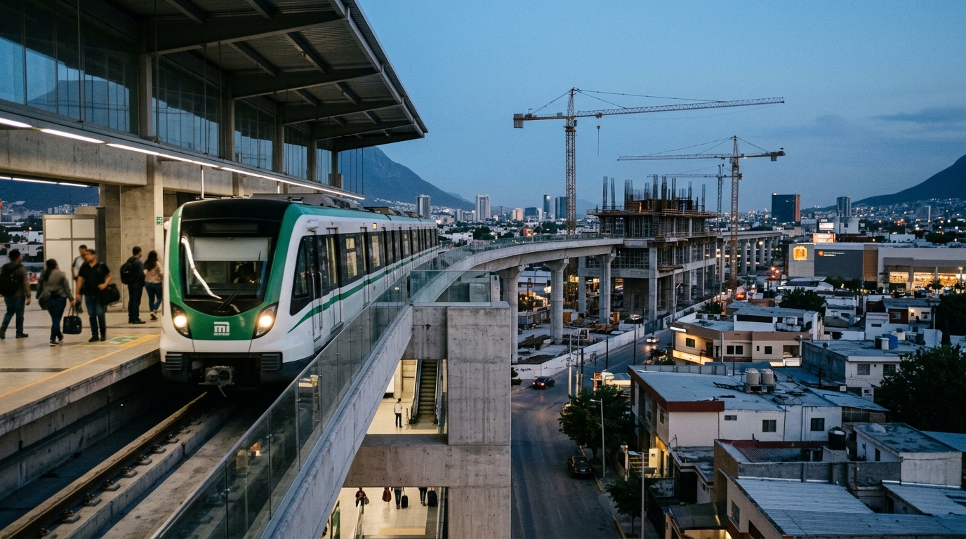 Metro Monterrey, 35 años: Líneas 4 y 6 al 85 por ciento de avance antes del Mundial
