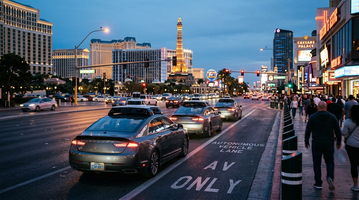 Nevada Approves Permits for 8,000 Robotaxis, Setting the US Regulatory Template