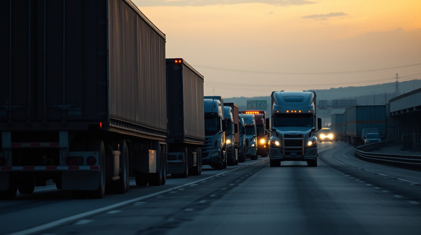 Paro de transportistas de carga arranca con circulación lenta en 16 estados