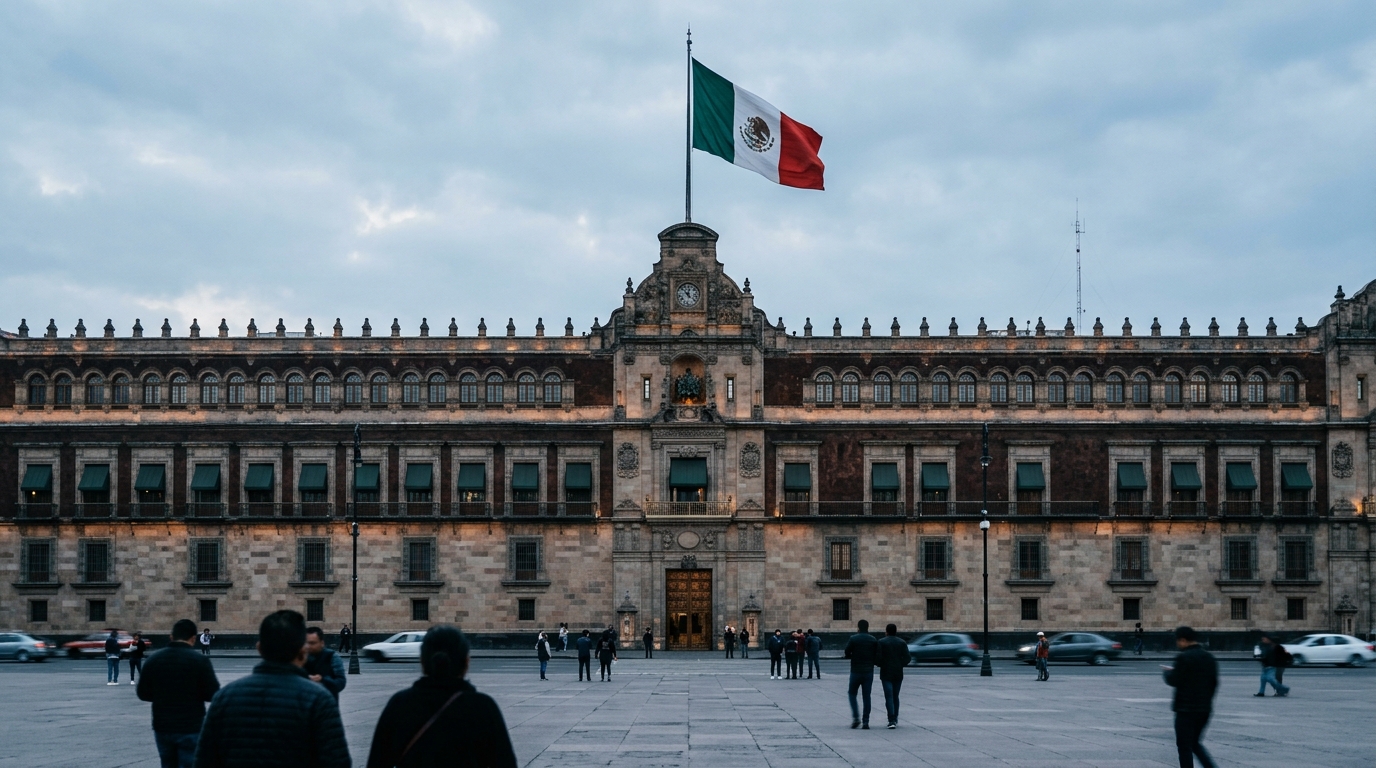 Sheinbaum recibe a Goldman Sachs en Palacio Nacional para conversar sobre el Plan México