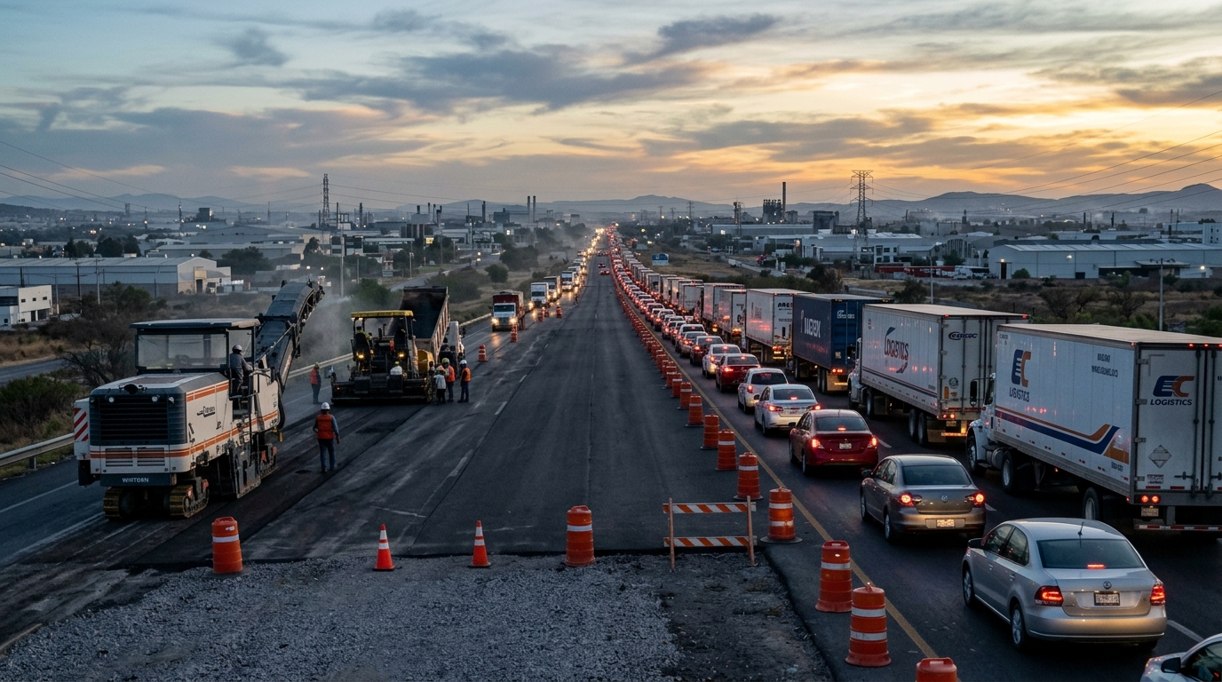 SICT extiende a diciembre obras de la federal 45 en el corredor del Bajío
