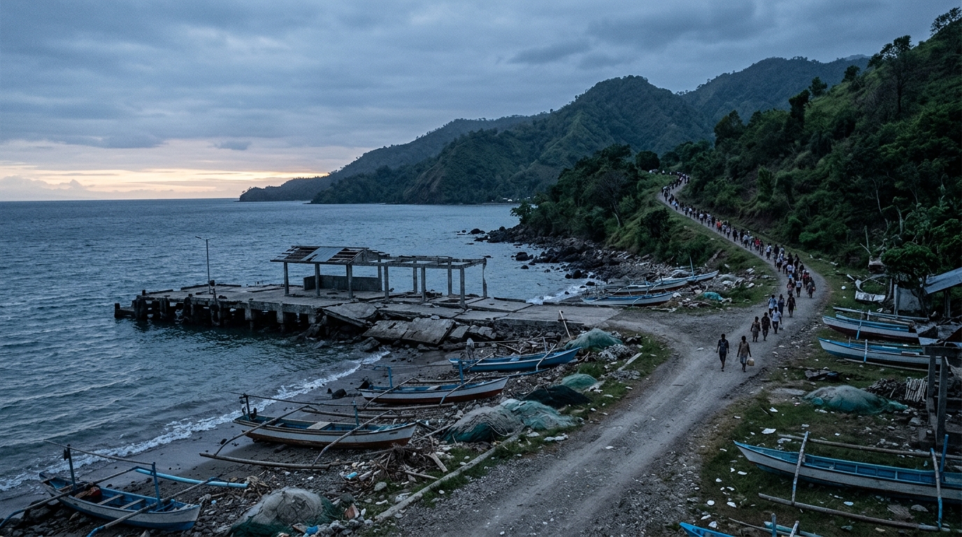 7.7 Earthquake in Indonesia Kills 38 and Triggers Tsunami Warning